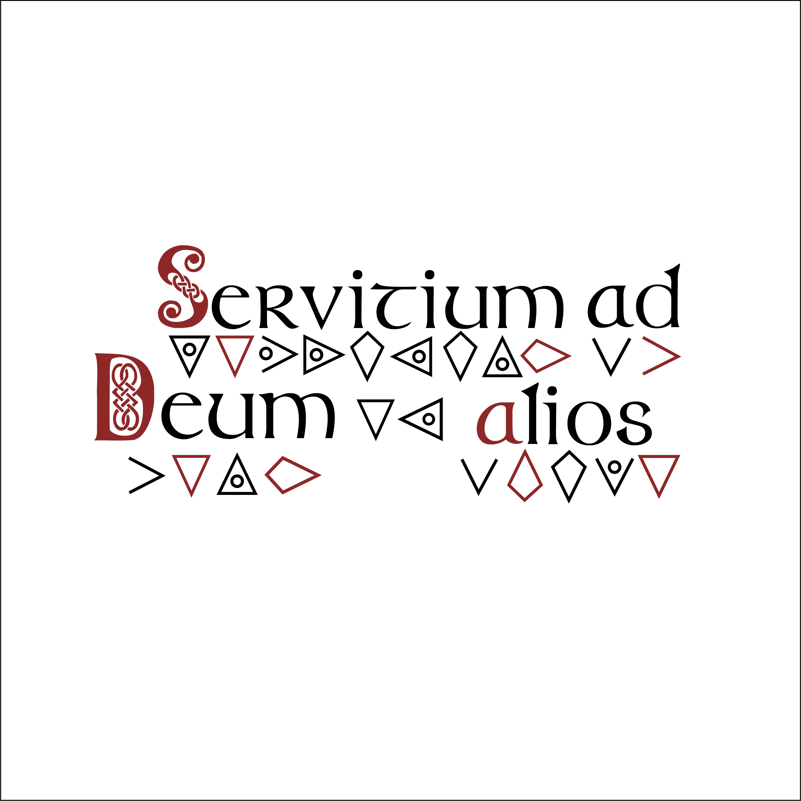 Servitium Ad Deumalios - Service to God and Others